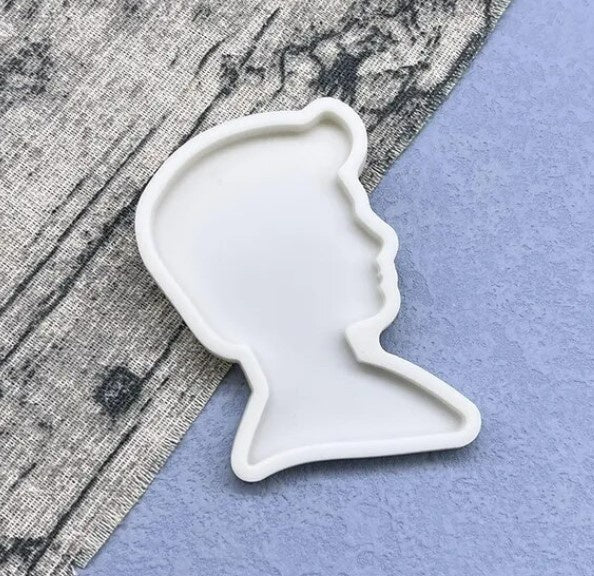 Male Doll Head Silicone Mold