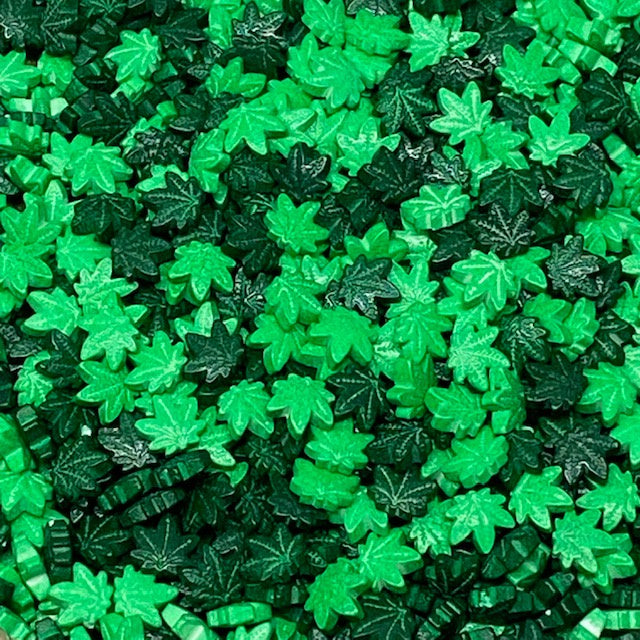 Marijuana Leaf Candy Sprinkles