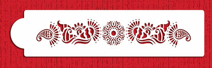 Mehndi Tier Cake Side Stencil