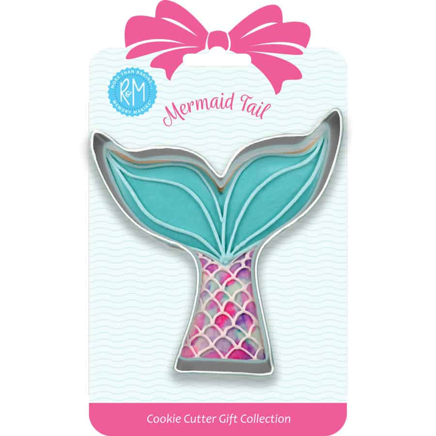 Mermaid Tail Cookie Cutter - 3.75 Inch