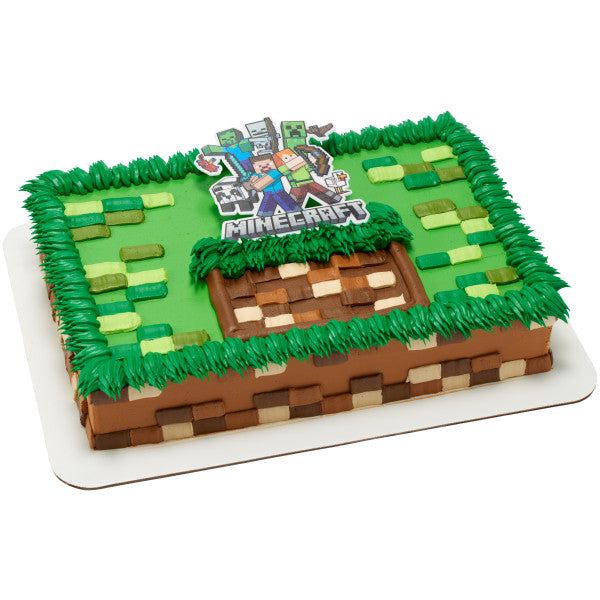 Minecraft Birthday Marble Cake uae | Gift Minecraft Birthday Marble Cake-  FNP