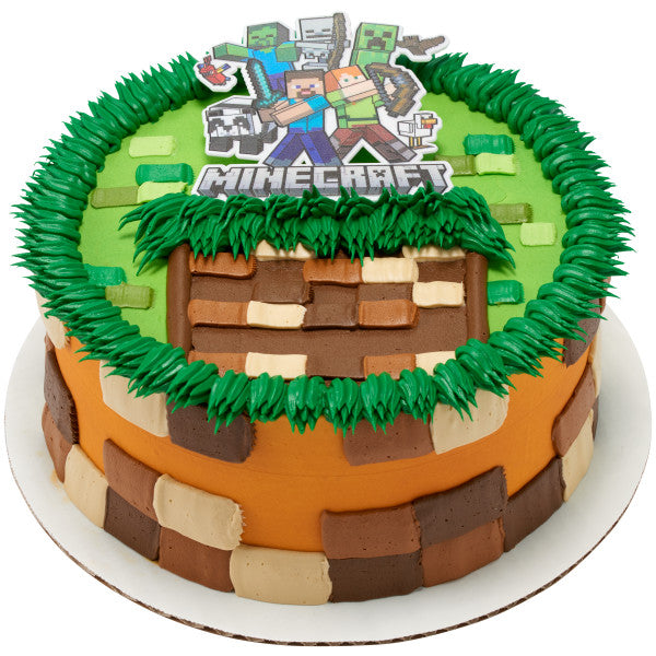Minecraft Printables Papercraft Cake