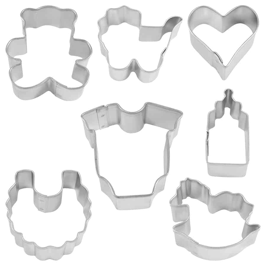 Mini Baby Cookie Cutter Set