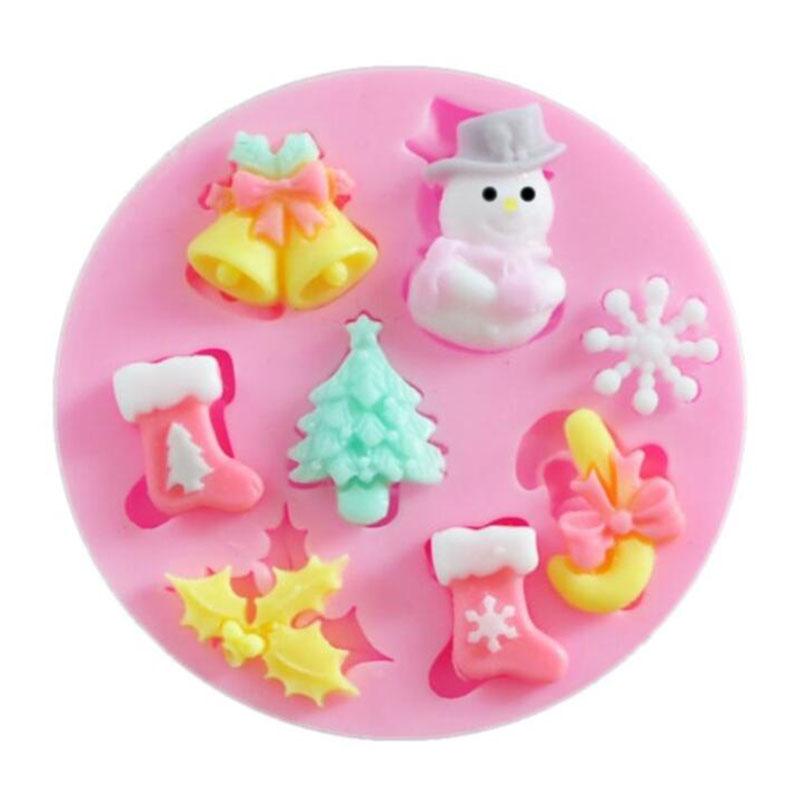 Mini Christmas Icons Silicone Mold