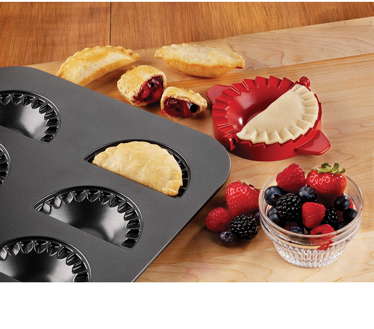 3pcs Moules de Cuisson Moule à Gâteau Rond Cannelé Antiadhésif 3pcs Moules de Cuisson Moule à Gâteau Rond Cannelé Antiadhésif