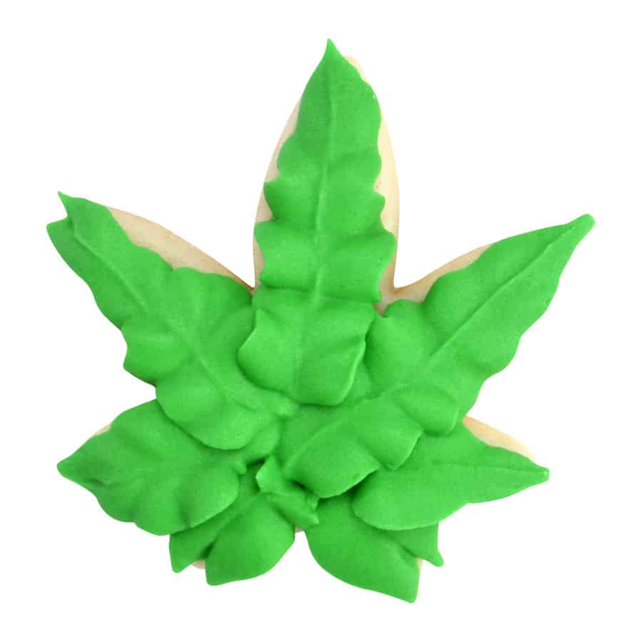Mini Marijuana Leaf Cookie Cutter
