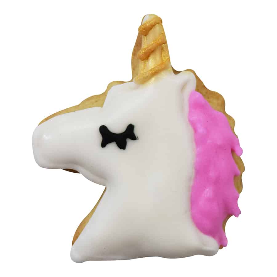 Mini Unicorn Head Cookie Cutter (Polyresin Coated)