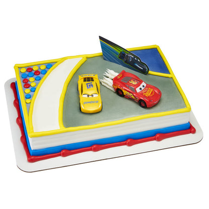 Cars 3 - Ahead of the Curve Cake Topper Set