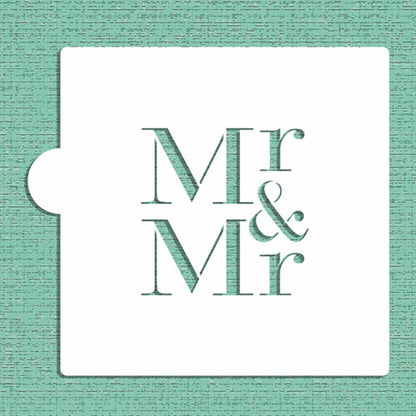 Mr & Mr. Stencil Stencil