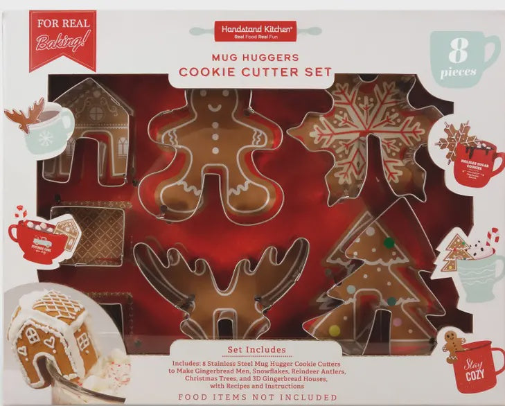 Mug Huggers Christmas Cookie Cutter Set