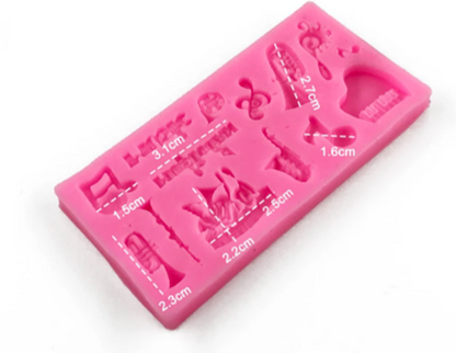 Music Themed Silicone Mold