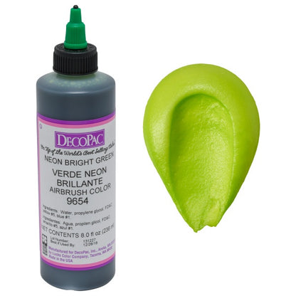 Neon Bright Green, DecoPac Premium Airbrush Color