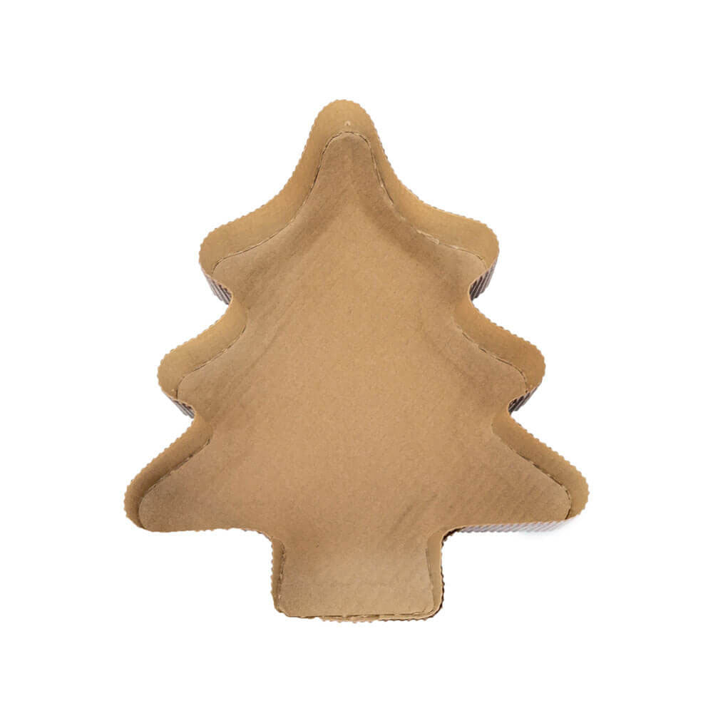 Small Christmas Tree Disposable Paper Baking Pan