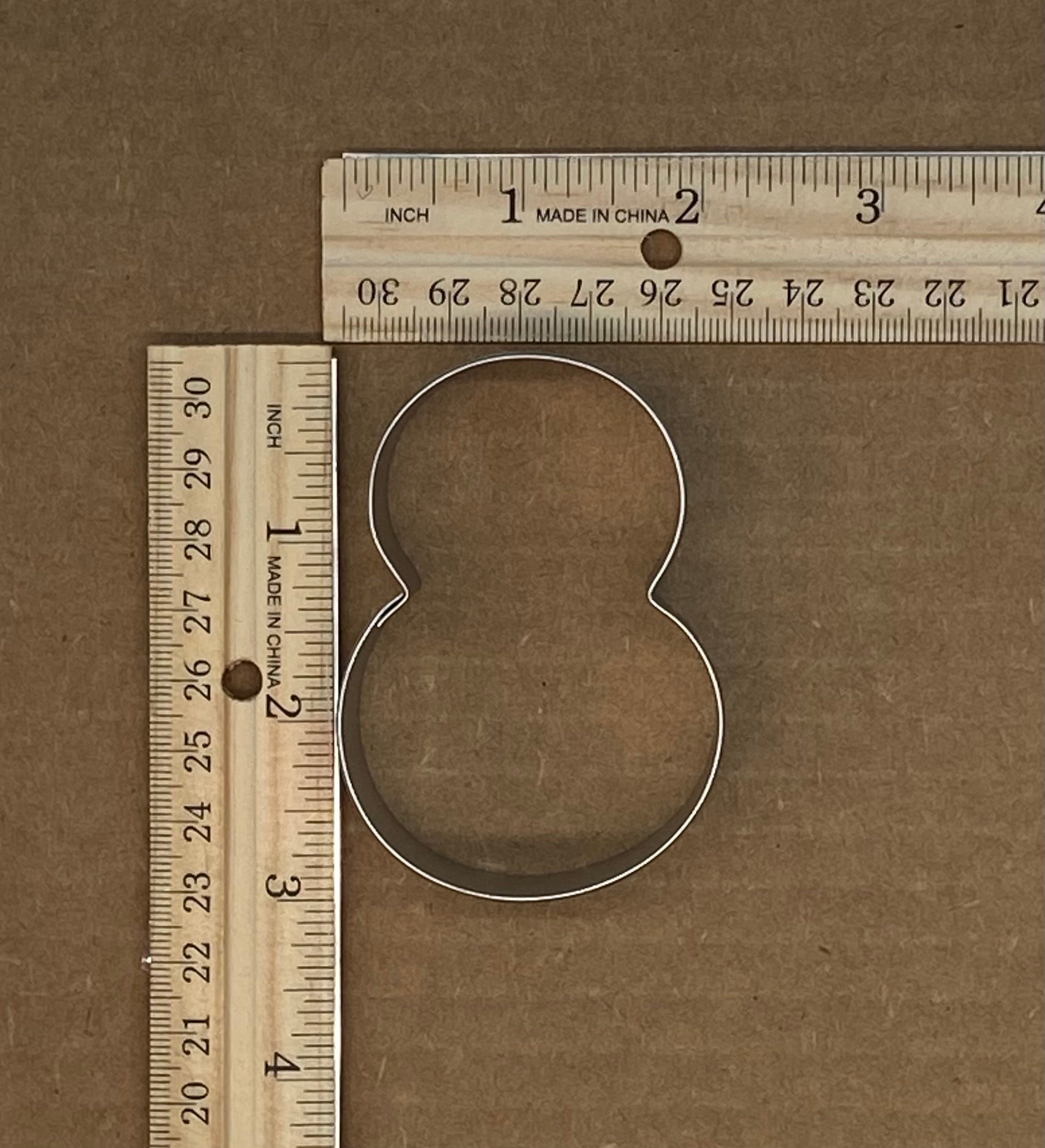 Number 8 Cookie Cutter