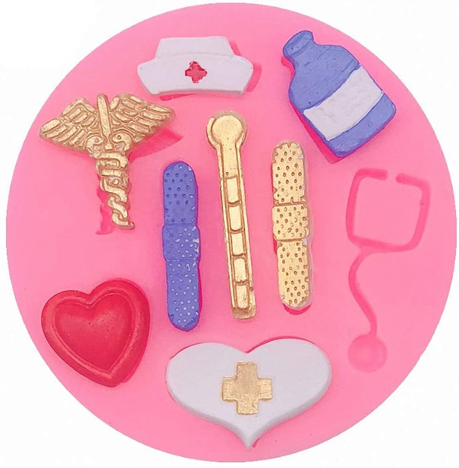 Nurse Themed Silicone Mold