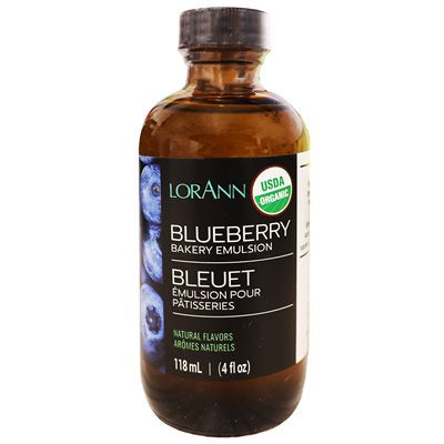 Organic Blueberry Emulsion, 4oz, LorAnn Oils