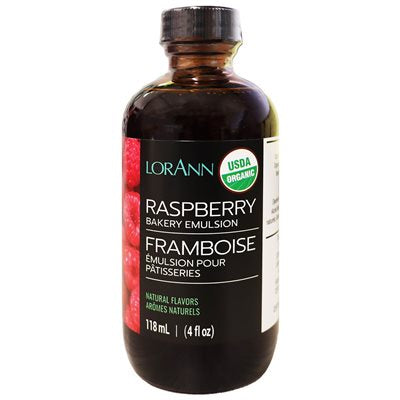 Organic Raspberry Emulsion, 4oz, LorAnn Oils