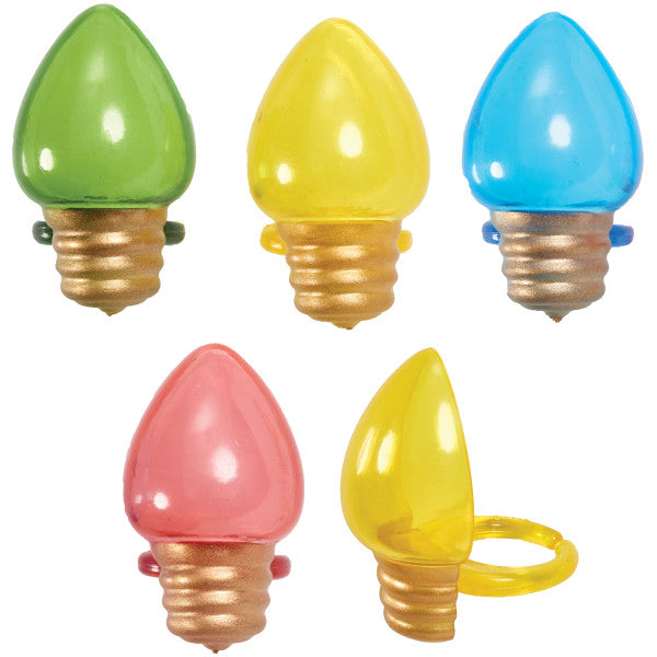 Light It Up Cupcake Rings - 12 Cupcake Rings