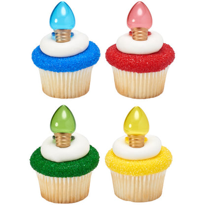 Light It Up Cupcake Rings - 12 Cupcake Rings