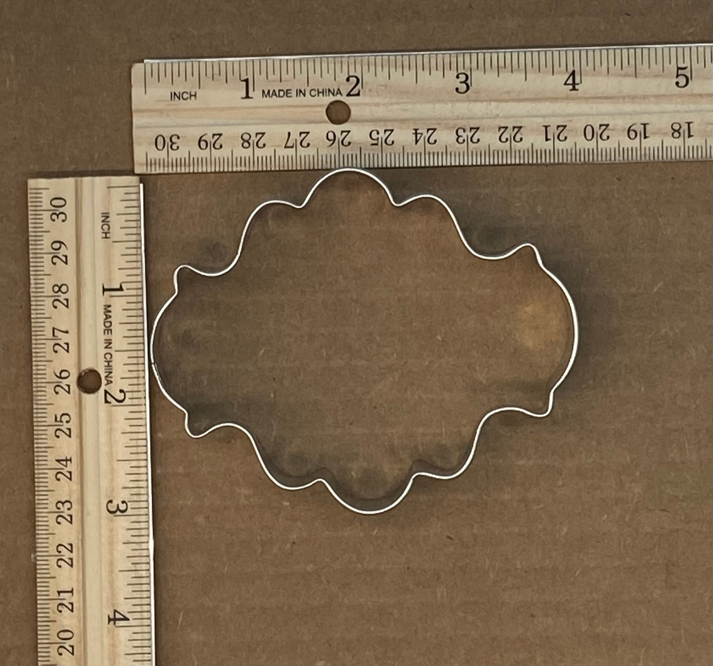 Ann Clark Oval Plaque Cookie Cutter