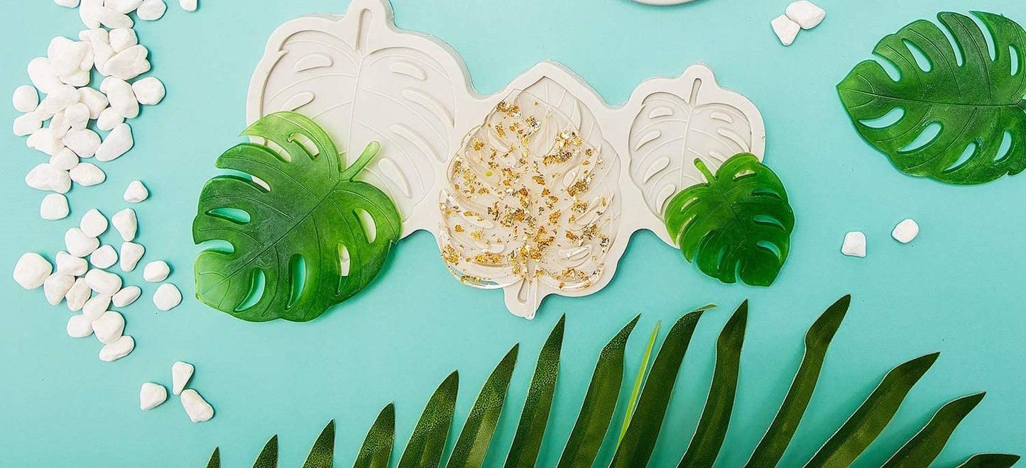 Large Palm Leaves Silicone Mold