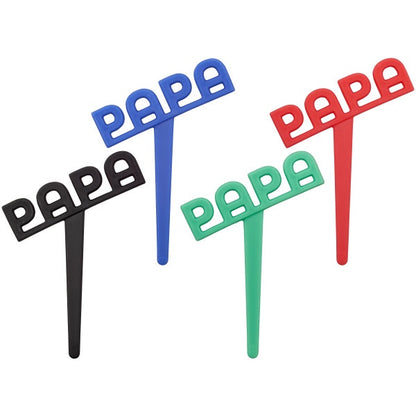 Papa Cupcake Picks - 12 Cupcake Picks