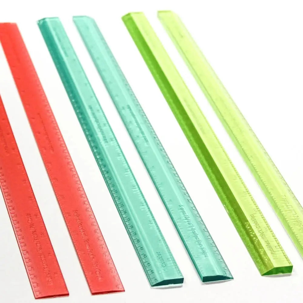 2 Pcs Biscuit Balance Baking Ruler Leveling Gummy Dough Acrylic Guide  Strips Thickness 