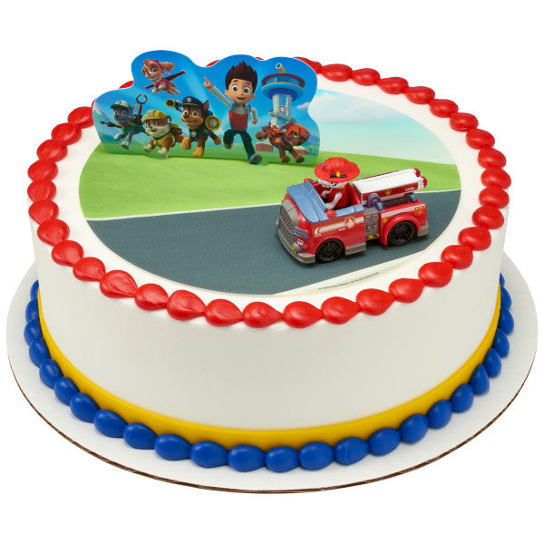 Paw Patrol Just Yelp For Help Cake Topper Set