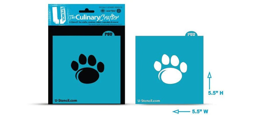 Penn State Paw College Stencil