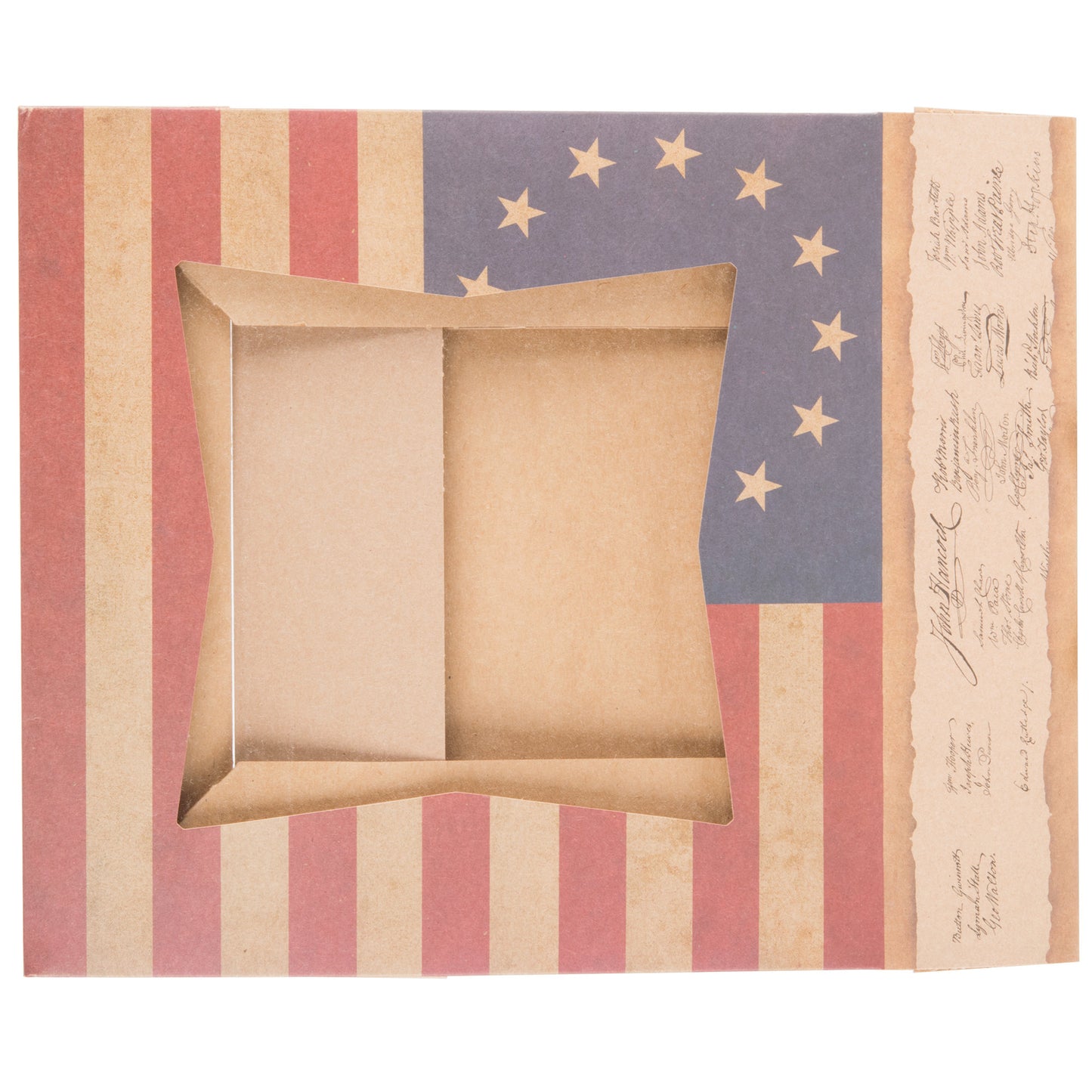 10 Inch Pie Box with American Flag