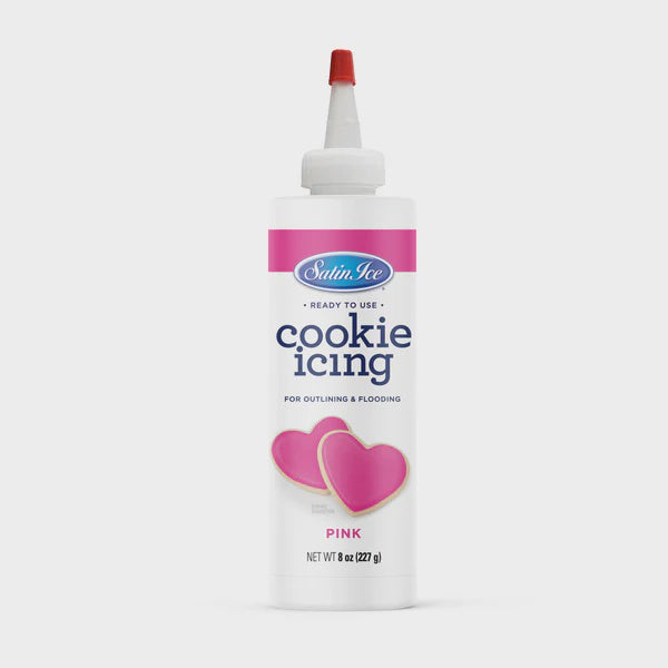 Satin Ice Pink Cookie Icing