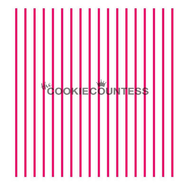 Pinstripes Stencil