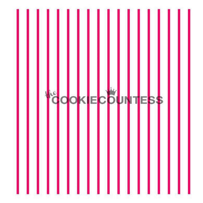 Pinstripes Stencil