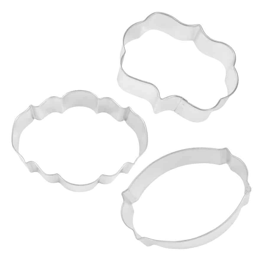 Plaque Cookie Cutter Set