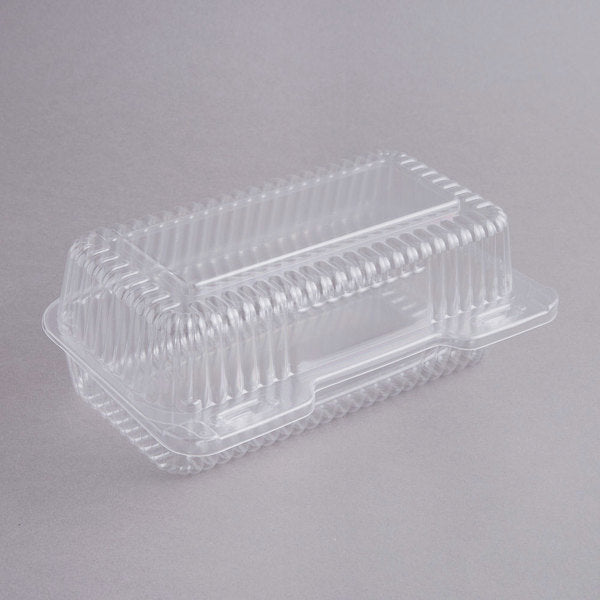 Rectangle Shaped Single Cake Slice Plastic Container
