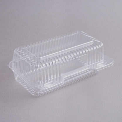 Rectangle Shaped Single Cake Slice Plastic Container