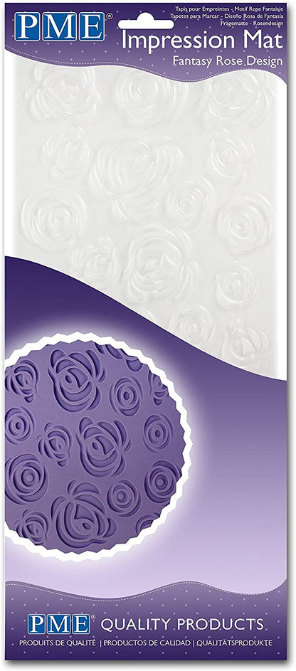 PME Fantasy Rose Design Impression Mat