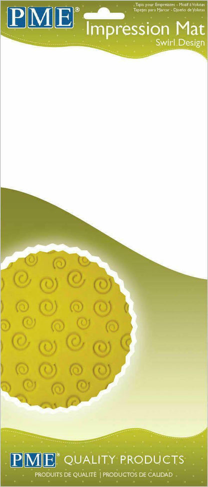 PME Swirl Design Impression Mat
