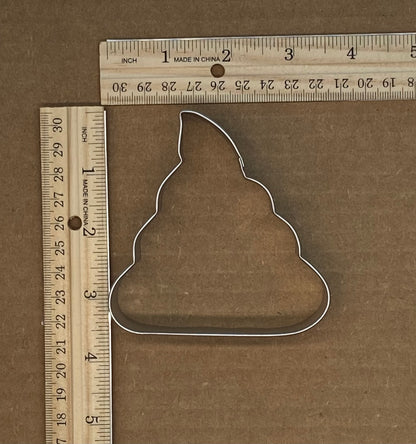 3.5 Inch Poop Emoji Cookie Cutter