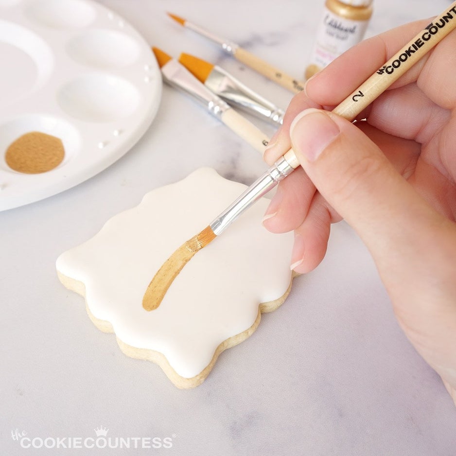 Sugar Decorator Brushes, Set of 6