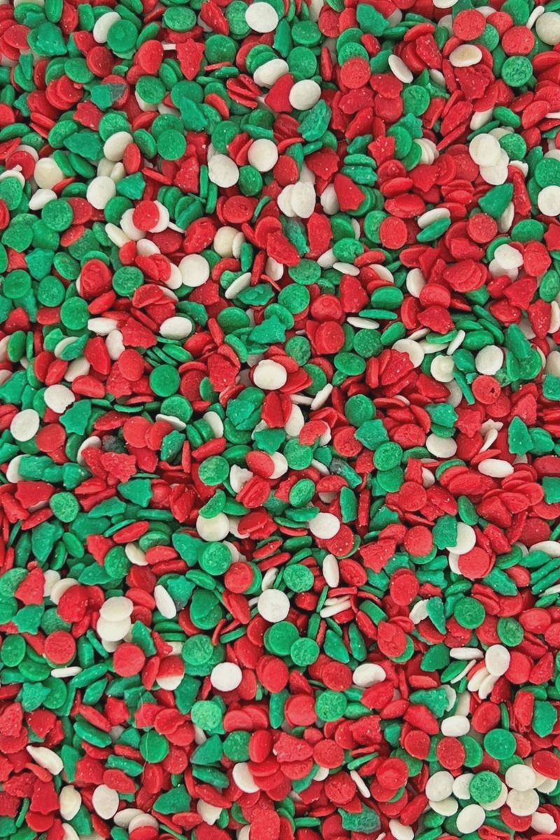 Chrismas Quin Sprinkle Mix