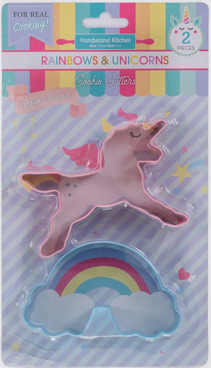 Rainbow & Unicorn Cookie Cutter Set