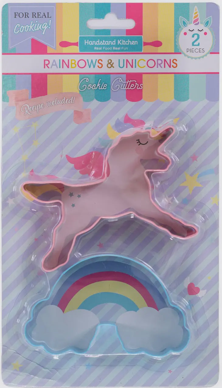 Rainbow & Unicorn Cookie Cutter Set