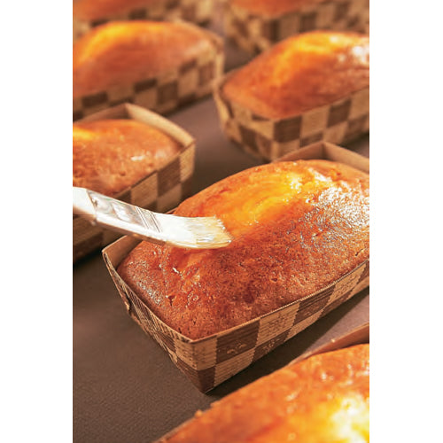 Brown & Cream Patterned Disposable Loaf Pan - 7x3 Inch
