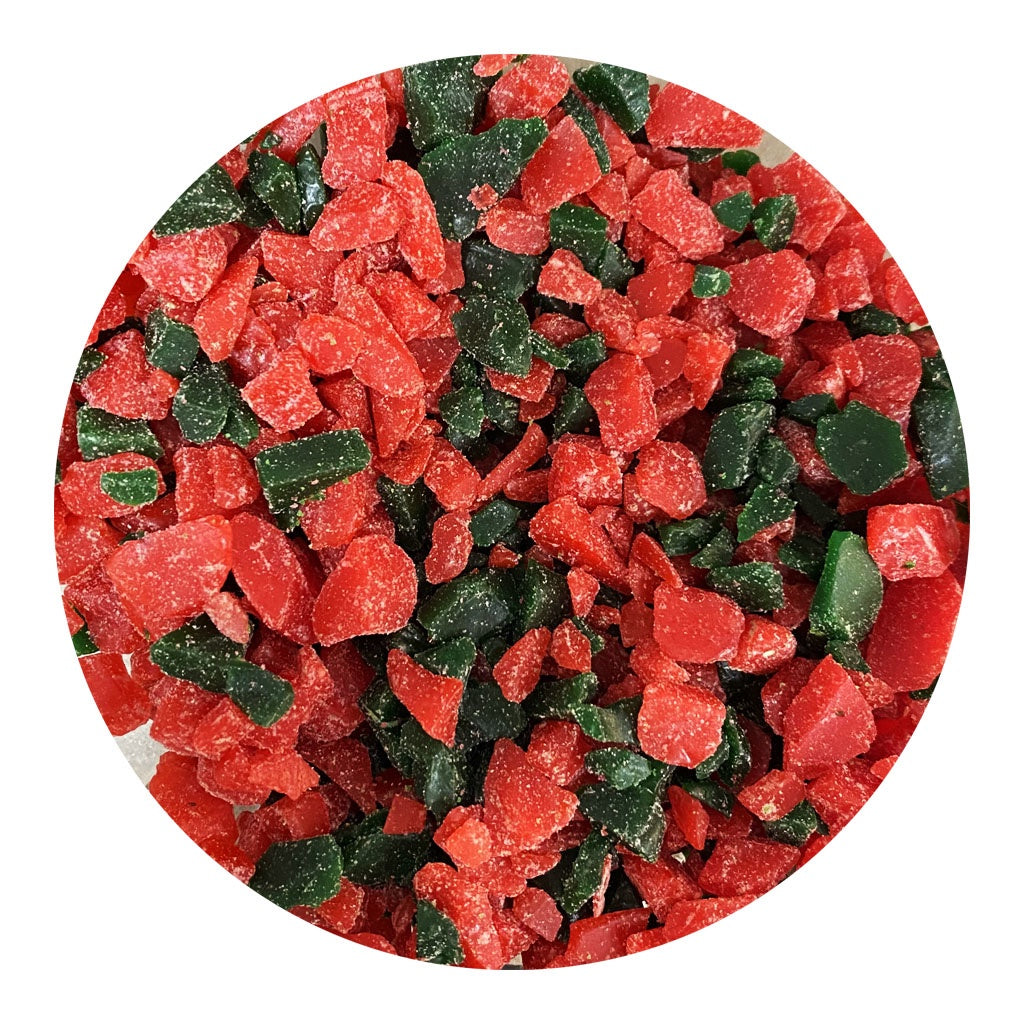 Red & Green Peppermint Candy Crunch