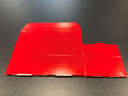 Red Candy Box, Quarter (.25) LB, 1 Piece Folding Box