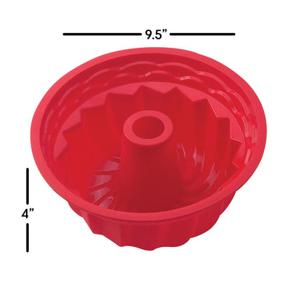 Mrs. Anderson's 9"  Silicone Fluted Cake Pan