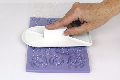 PME Fantasy Rose Design Impression Mat