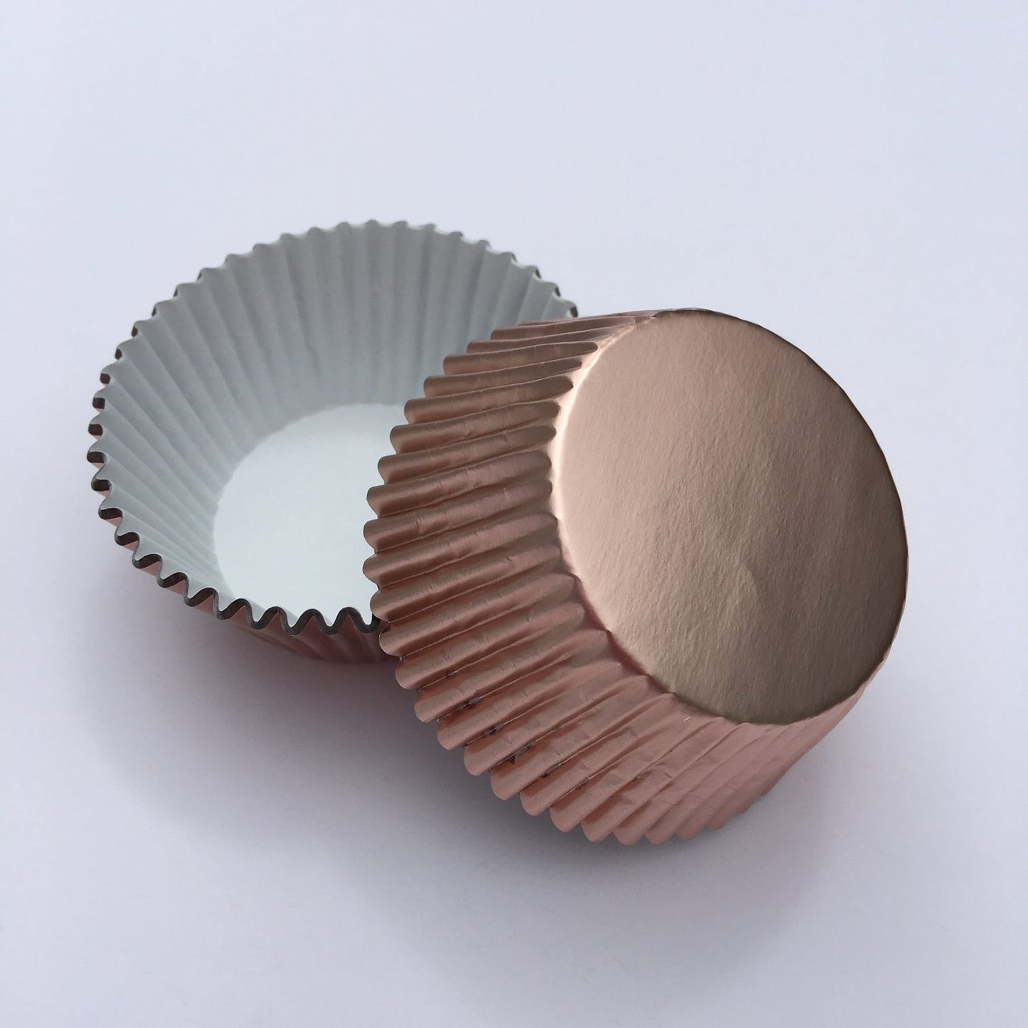 Rose Gold Foil Baking Cups - 50ish Cupcake Liners