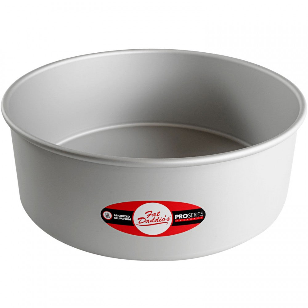 image of 11 inch round cake pan that is 4 inches deep